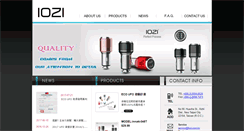 Desktop Screenshot of iozi.com.tw